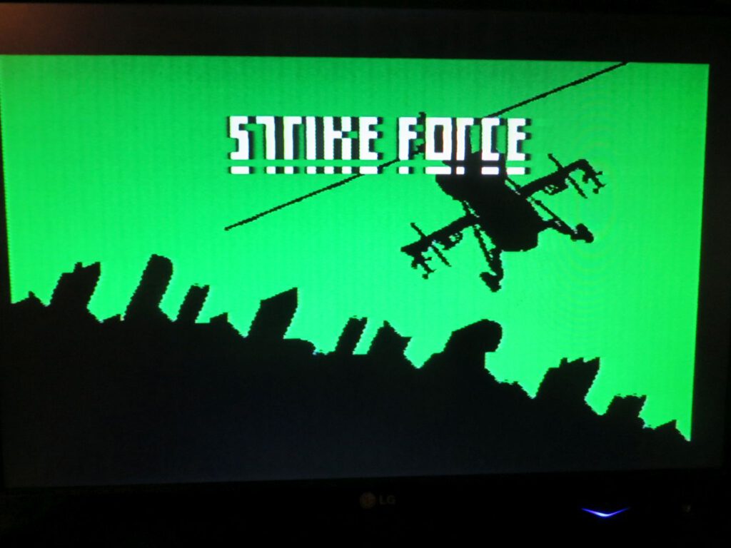 Philips Videopac - Strikeforce - Startscreen