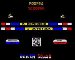 Pooper Scooper - Startscreen