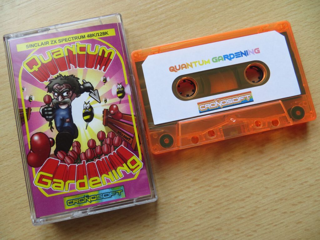 Quantum Gardening - Vorderseite mit Kassette