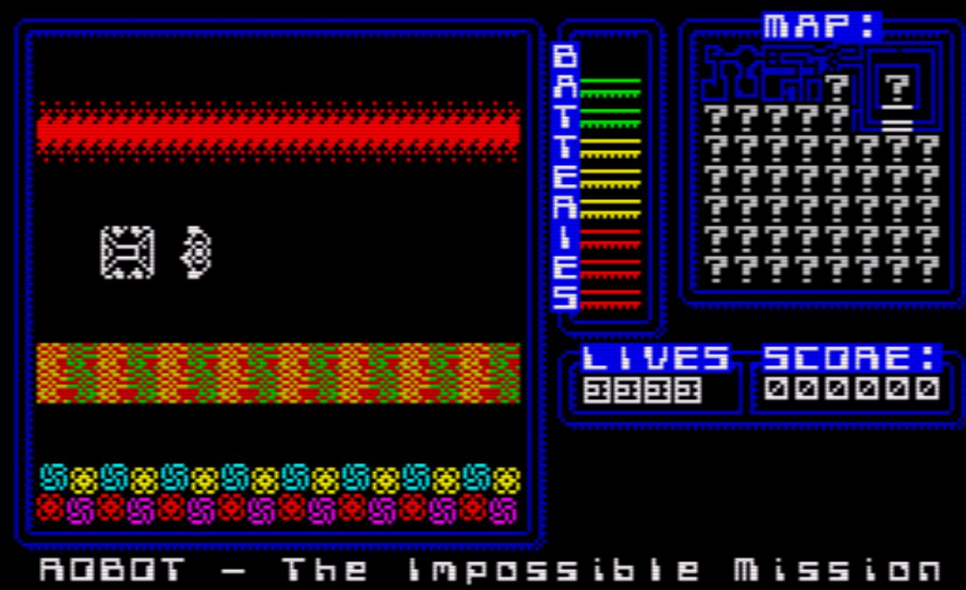 ROBOT - The Impossible Mission - Screen 2