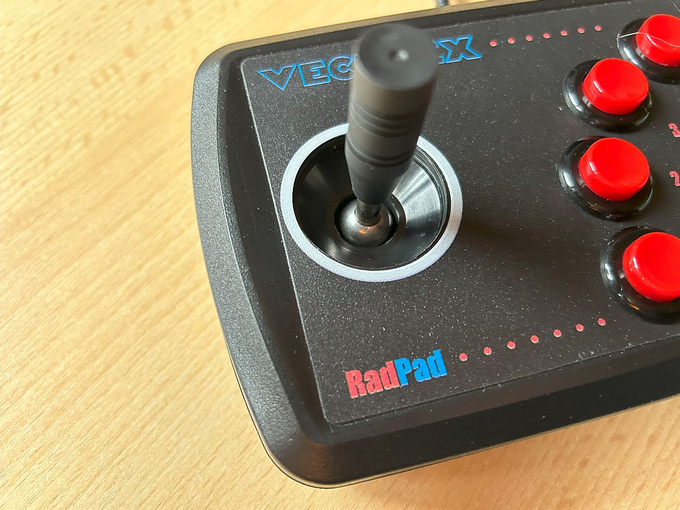 RadPad Controller [Vectrex] – Jungsi's Corner
