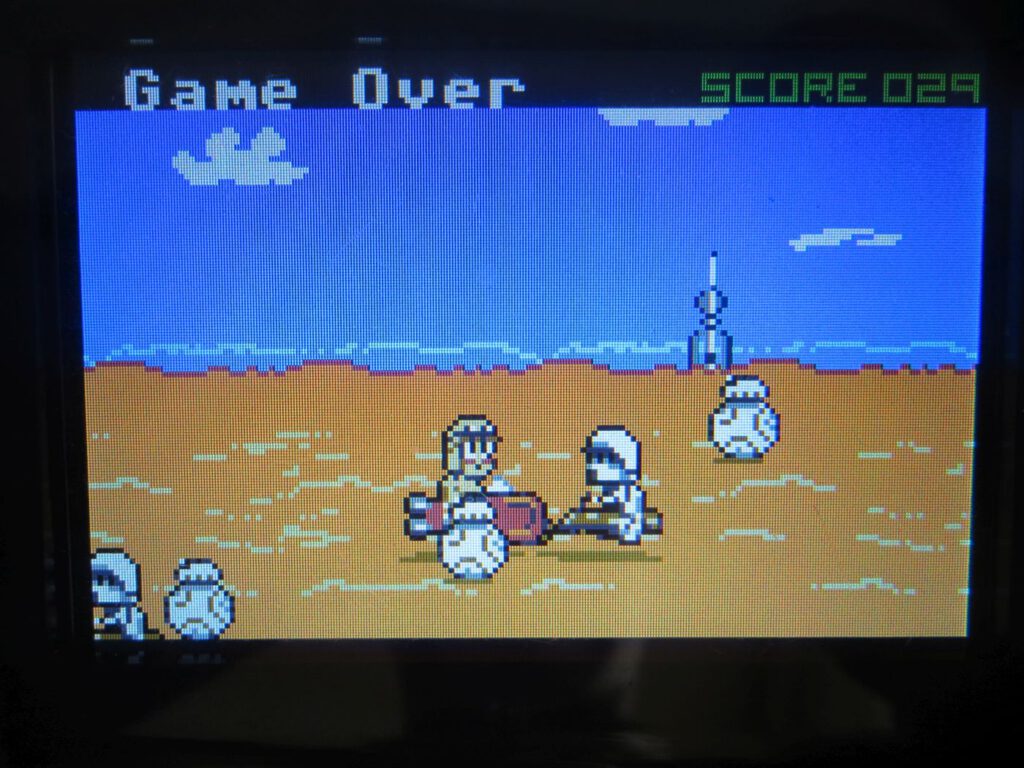 Reikos Robot Run - Screen