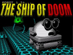 Robot 1 in .. The Ship Of Doom - Ladescreen