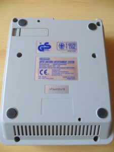 SNES - Bodenansicht - zwei Chip