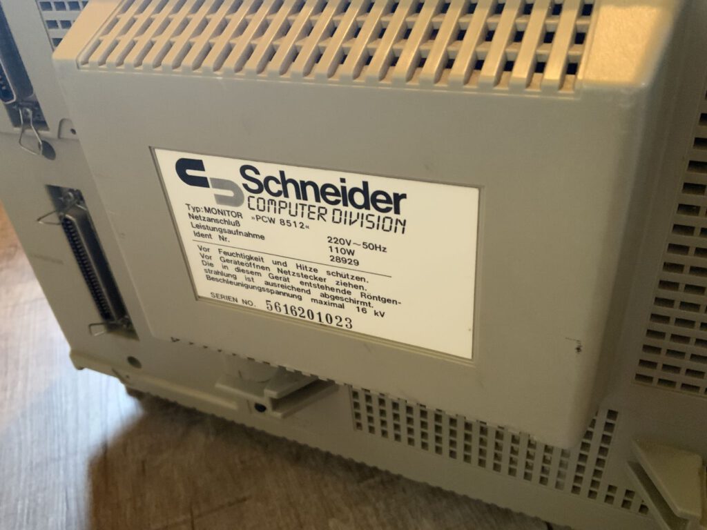 Schneider Joyce 8512 - Rückseite