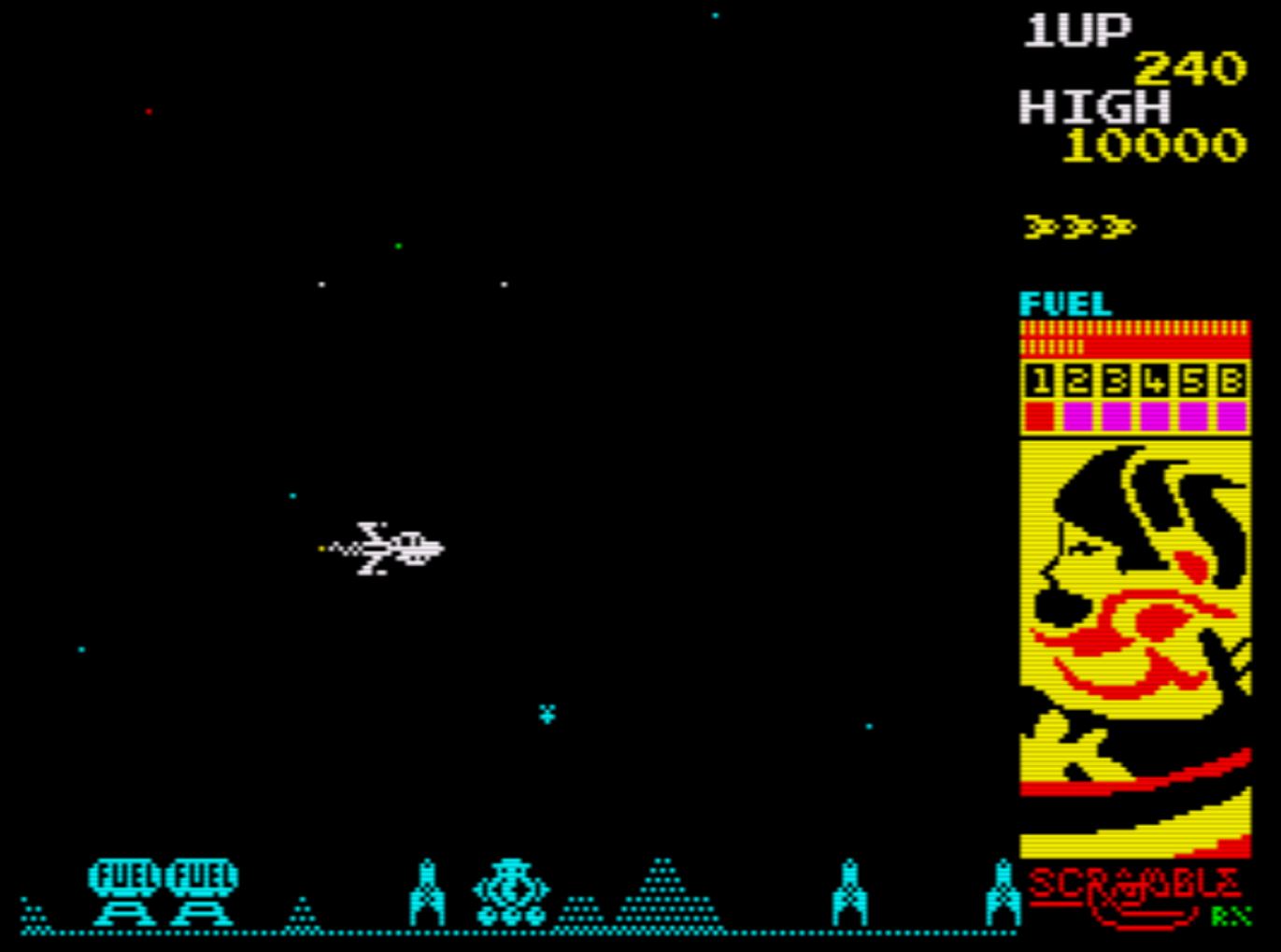 Scramble RX [Sinclair ZX Spectrum] – Jungsi's Corner