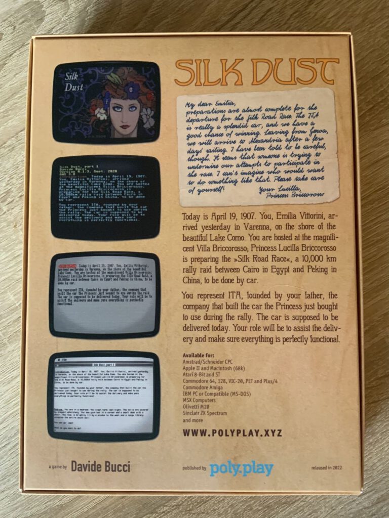 Silk Dust - Rückseite