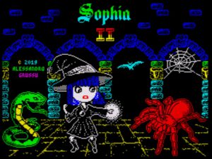 Sophia II - Ladebildschirm