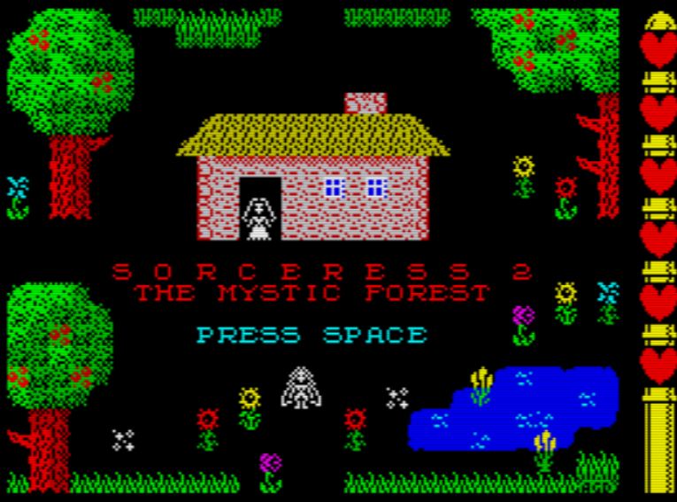 Sorceress 2: The Mystic Forest [Sinclair ZX Spectrum]