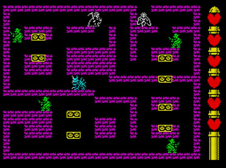 Sorceress - Screen