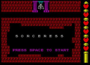 Sorceress - Startscreen