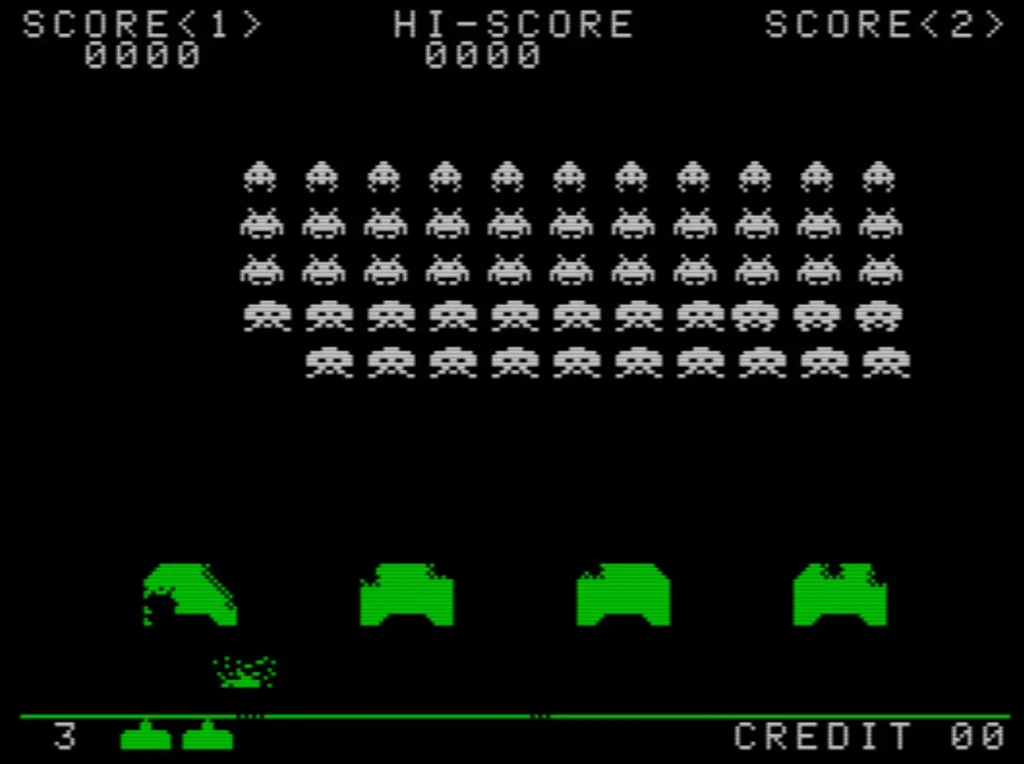 Space Invaders 2025 - Screen