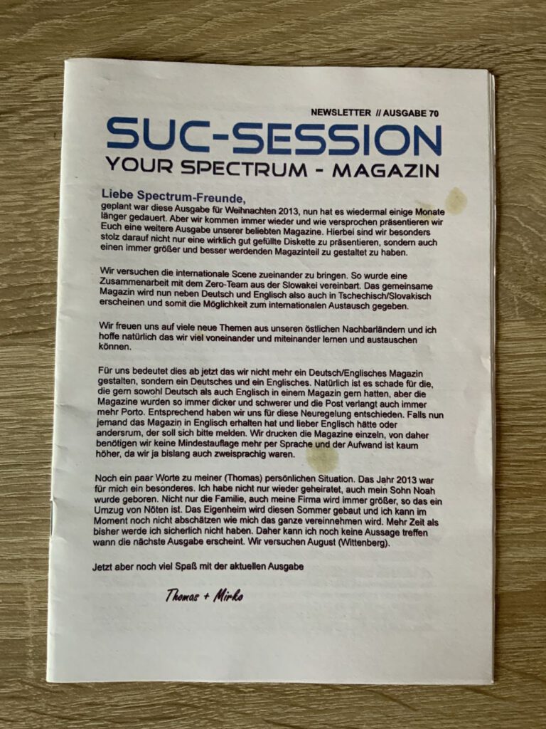 Suc-Session 70