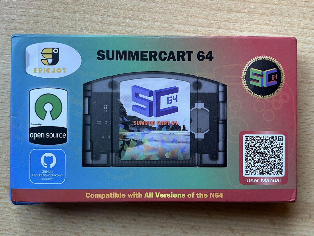 SummerCart64 - Box Oberseite