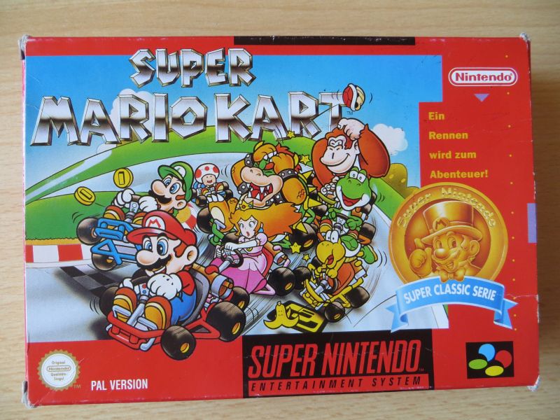 Super Mario Kart - Box Vorderansicht