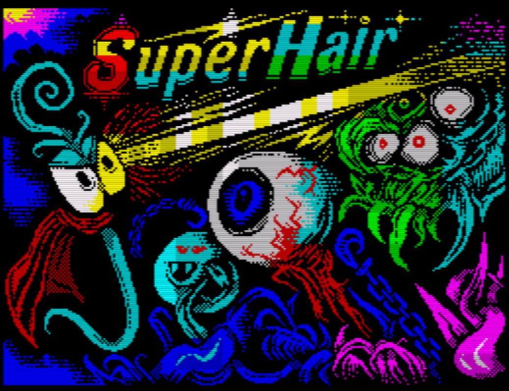 SuperHair [Sinclair ZX Spectrum]