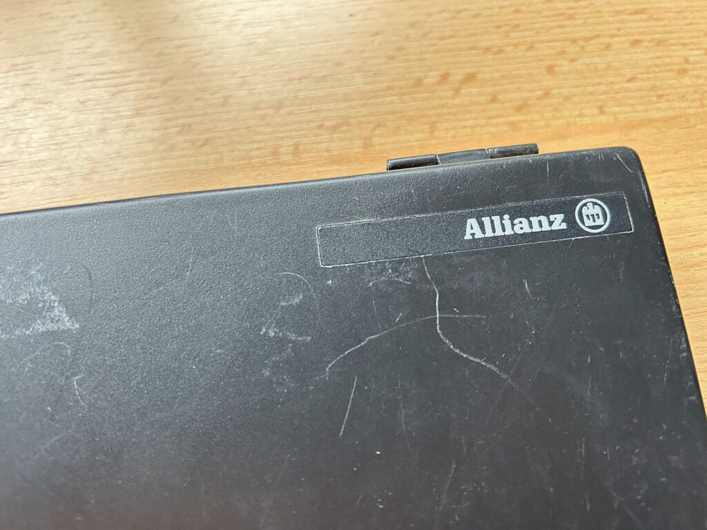 TI-74 Allianz Firmenschriftzug - Hülle