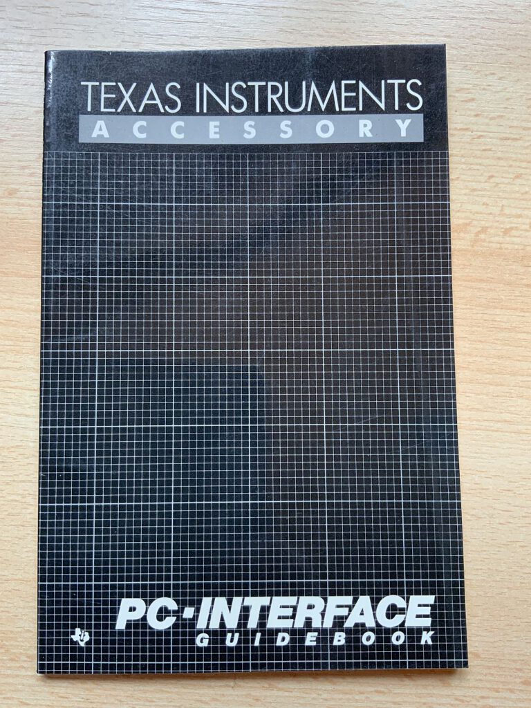 TI-74 PC-Interface Guidebook