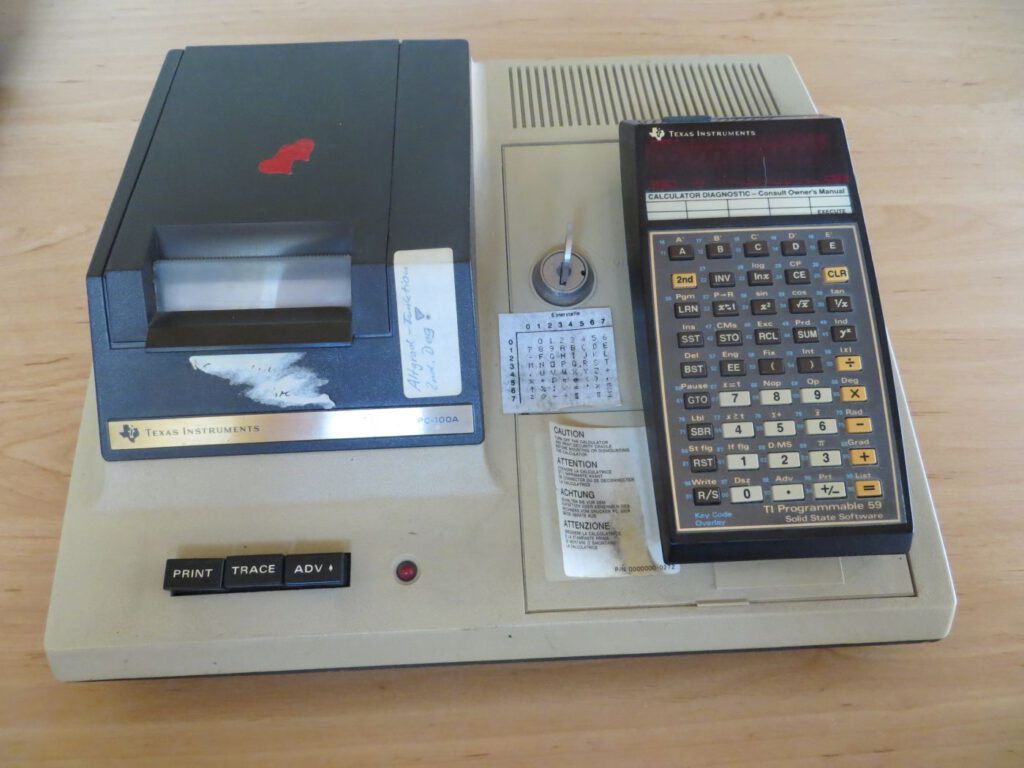 TI59 mit PC100A