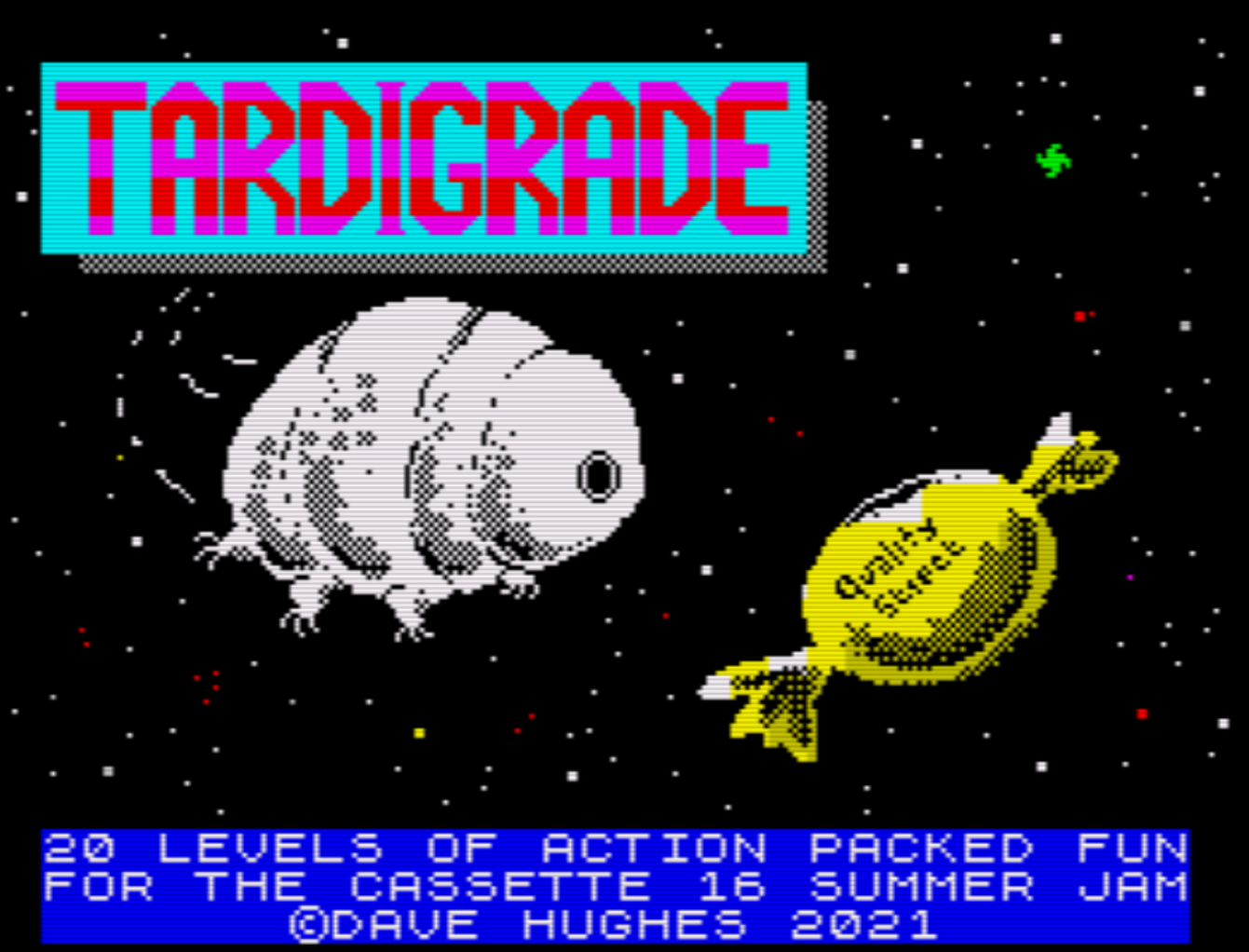 Tardigrade - Startscreen