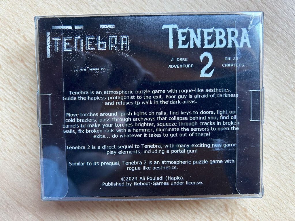 Tenebra - Unterseite