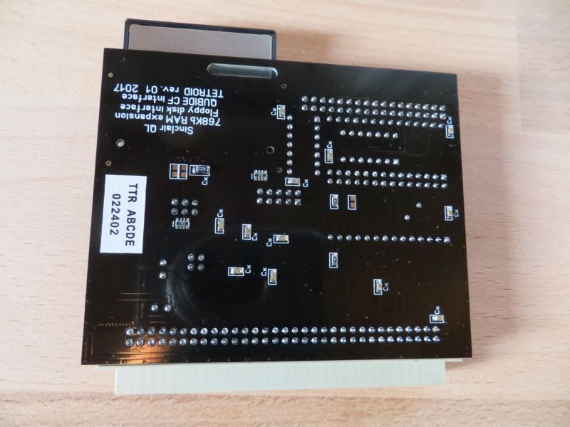 Tetroid disk interface CF [Sinclair QL]