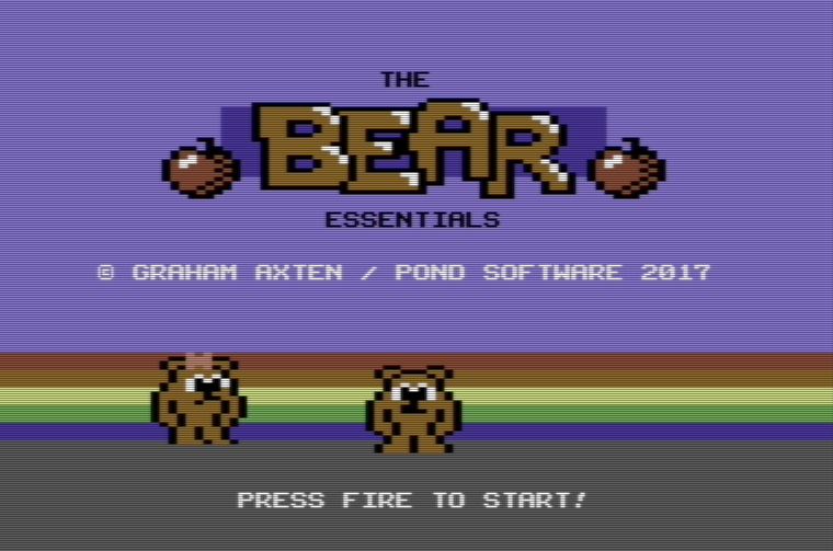 The Bear Essentials - Startscreen