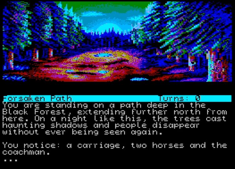 The Curse Of Rabenstein [Sinclair ZX Spectrum NEXT]