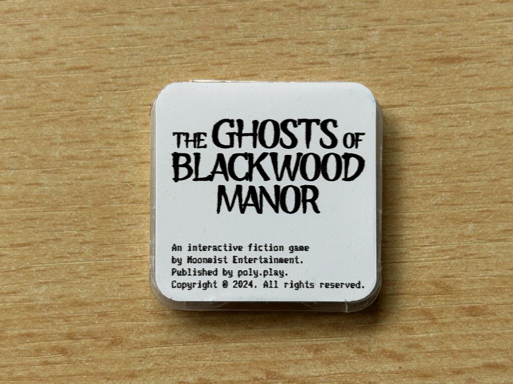 The Ghosts Of Blackwood Manor - SD-Karten Box