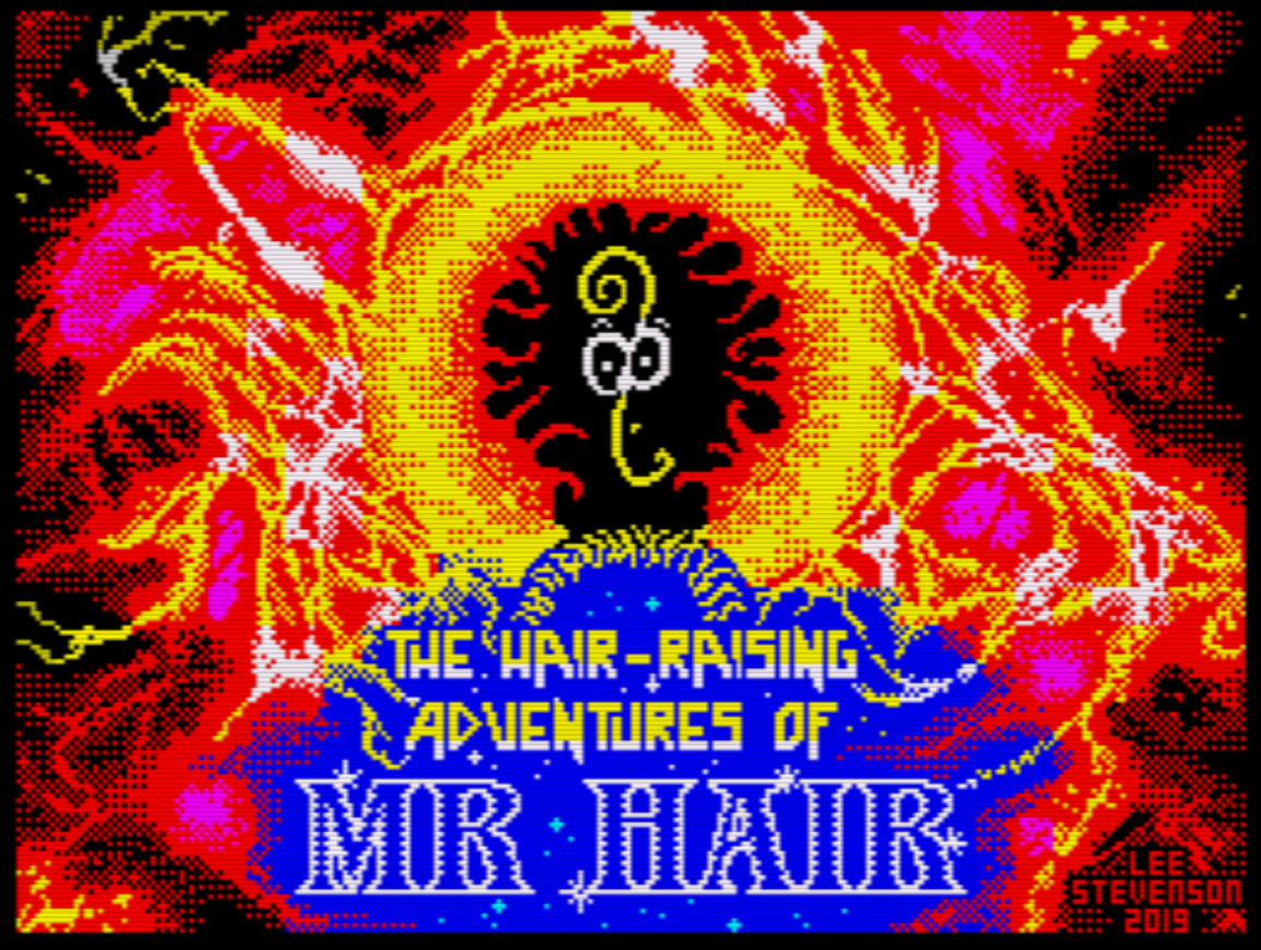 The Hair-Raising Adventures of Mr. Hair [Sinclair ZX Spectrum]