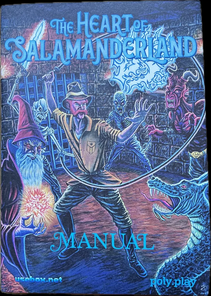 The Heart Of Salamanderland - Manual