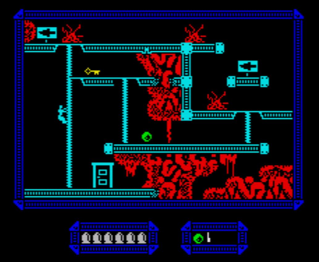 The Maligant Core [Sinclair ZX Spectrum]