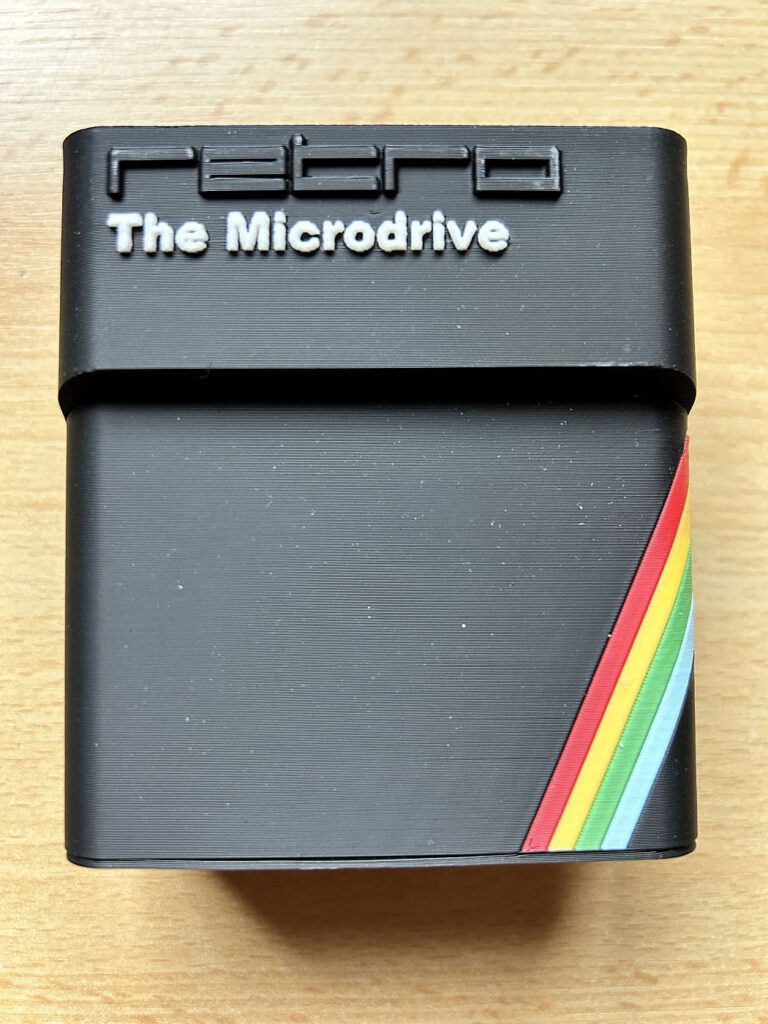 The Microdrive - Oberseite