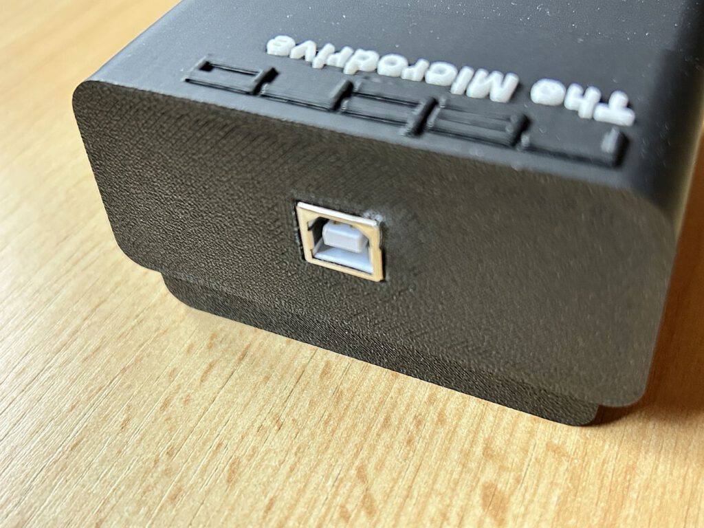 The Microdrive - Rückseite