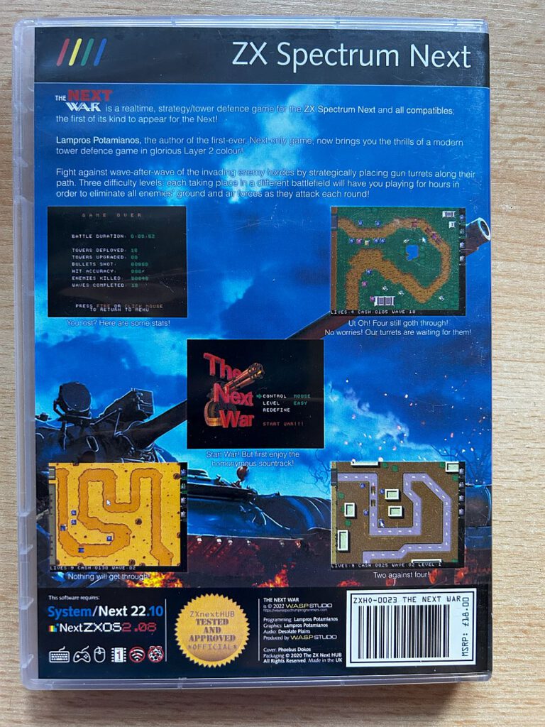 The NEXT War - Rückseite