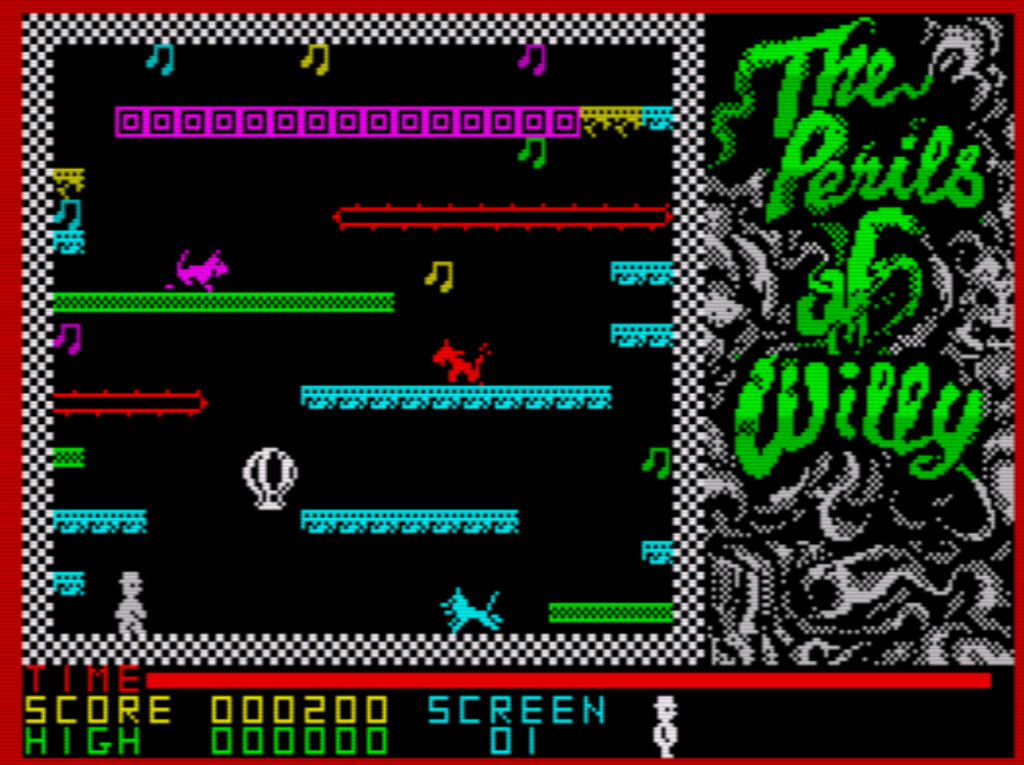 The Perils Of Willy - Screen