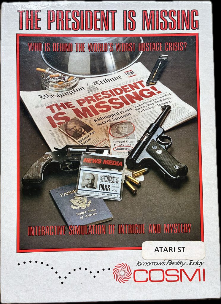 The President is missing