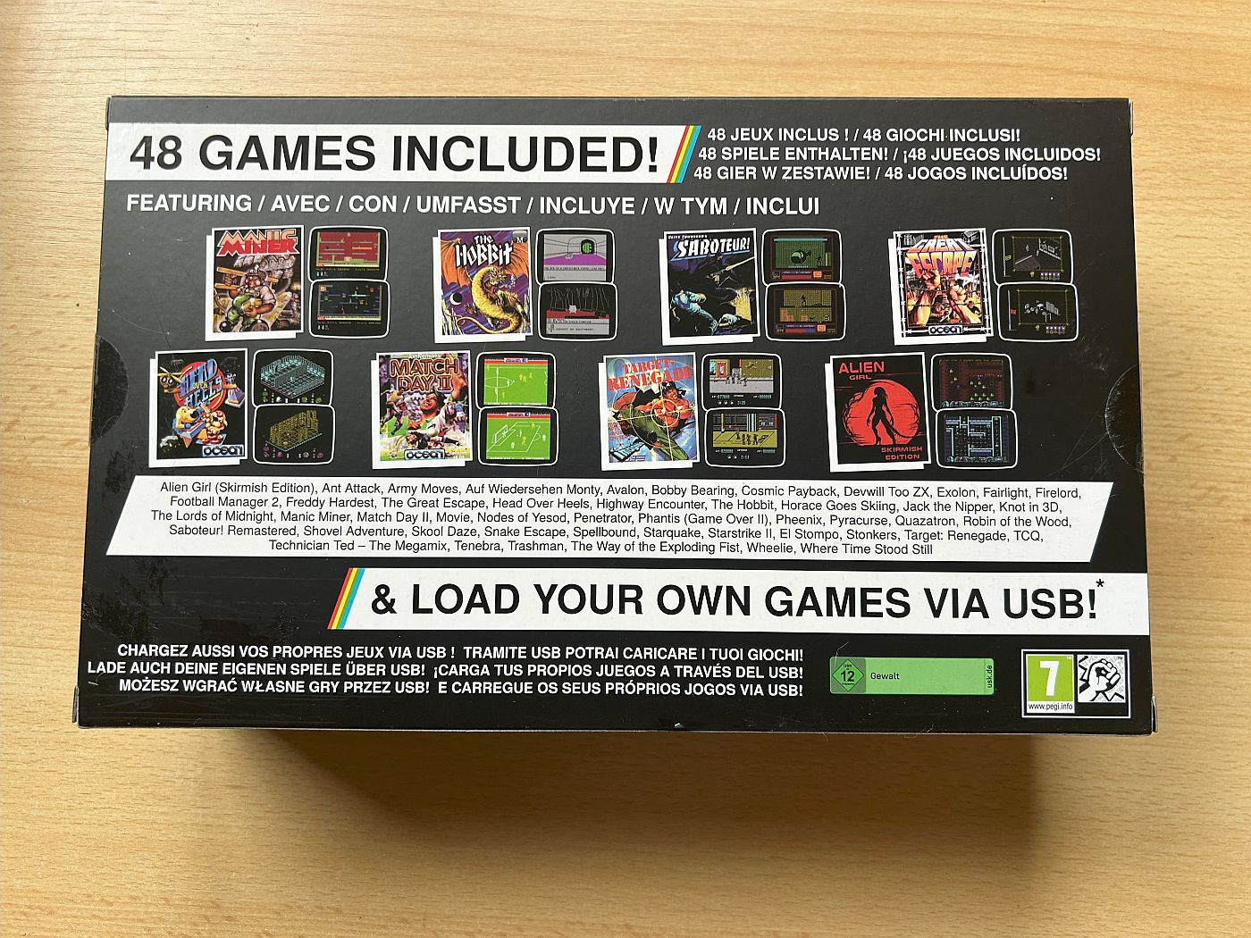 The Spectrum - Box Rückseite