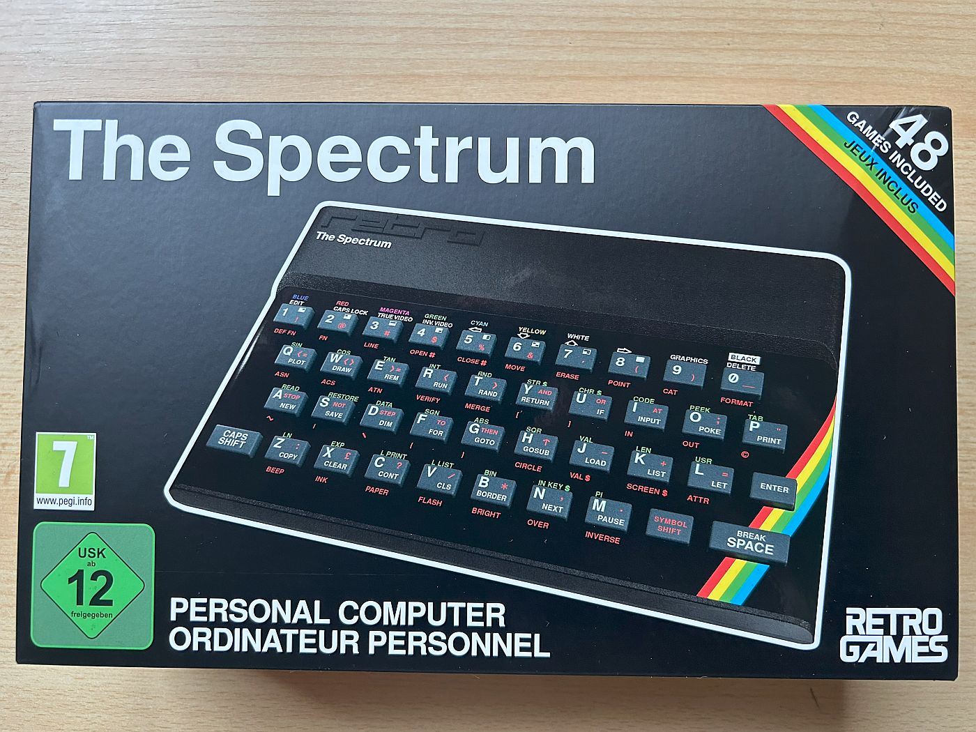 The Spectrum - Box oben