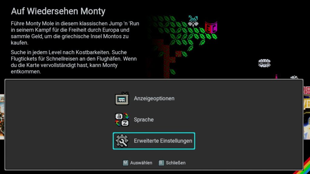 The Spectrum - Optionen