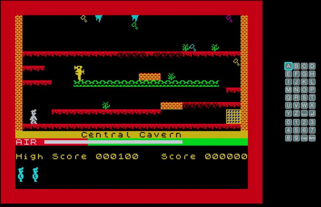 The Spectrum - virtuelle Tastatur