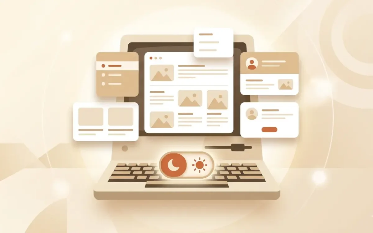 Retro Minimal Blog – Ein WordPress-Theme, entwickelt mit KI-Unterstützung