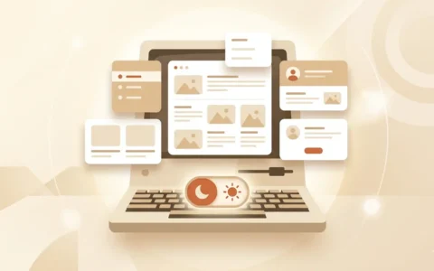 Retro Minimal Blog – Ein WordPress-Theme, entwickelt mit KI-Unterstützung