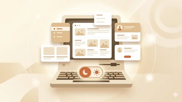 Retro Minimal Blog – Ein WordPress-Theme, entwickelt mit KI-Unterstützung