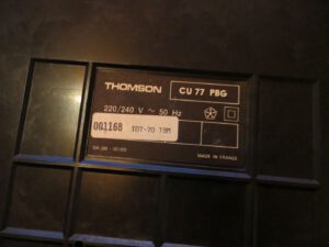 Label Unterseite