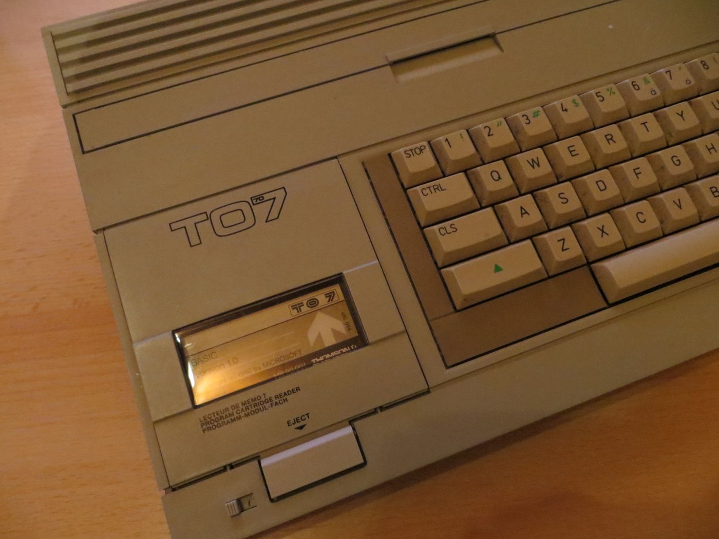 Thomson TO7-70 Programm Modul Fach – Jungsis Corner