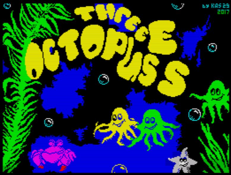 Three Octopuses [Sinclair ZX Spectrum]