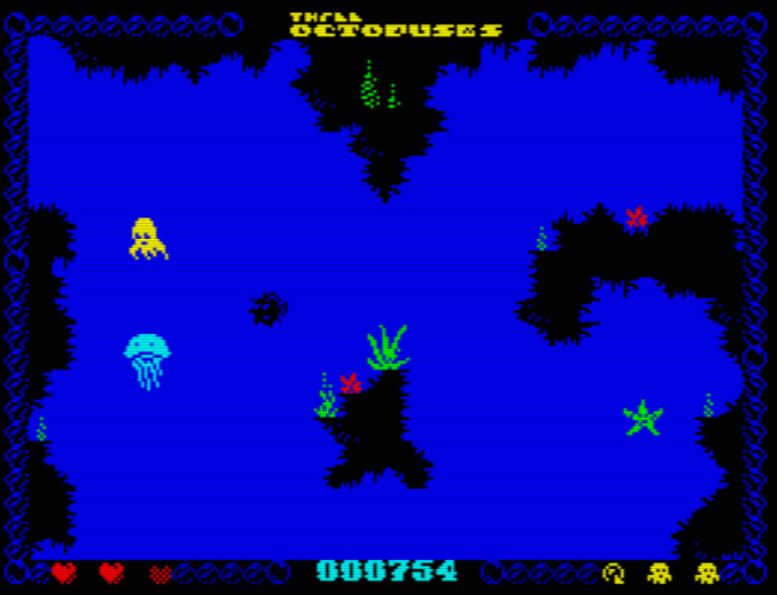 Three Octopuses - Screen