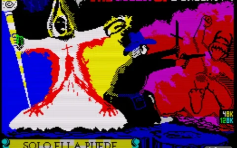 Transylvanian Castle 3 – The Queen of Sorcery [Sinclair ZX Spectrum]