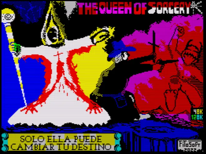 Transylvanian Castle 3 – The Queen of Sorcery [Sinclair ZX Spectrum]
